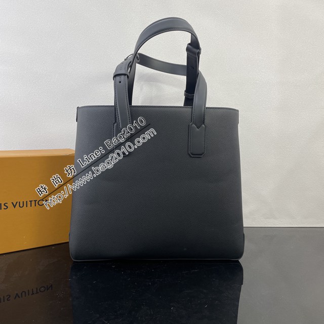 LV路易威登2023专柜新款M22481 Tote Aerogram公文手袋 男士商务简约Fastline手提包 ydh5451